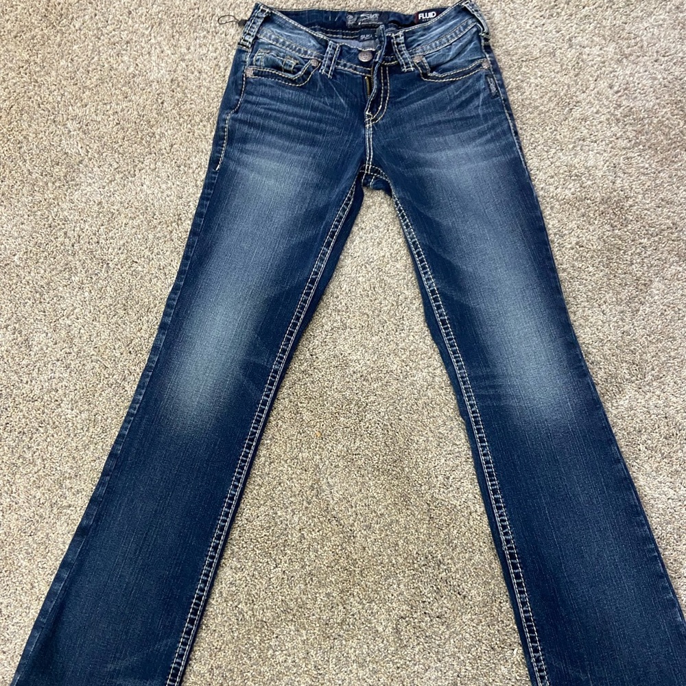 Suki Silver Jeans, size 26x31